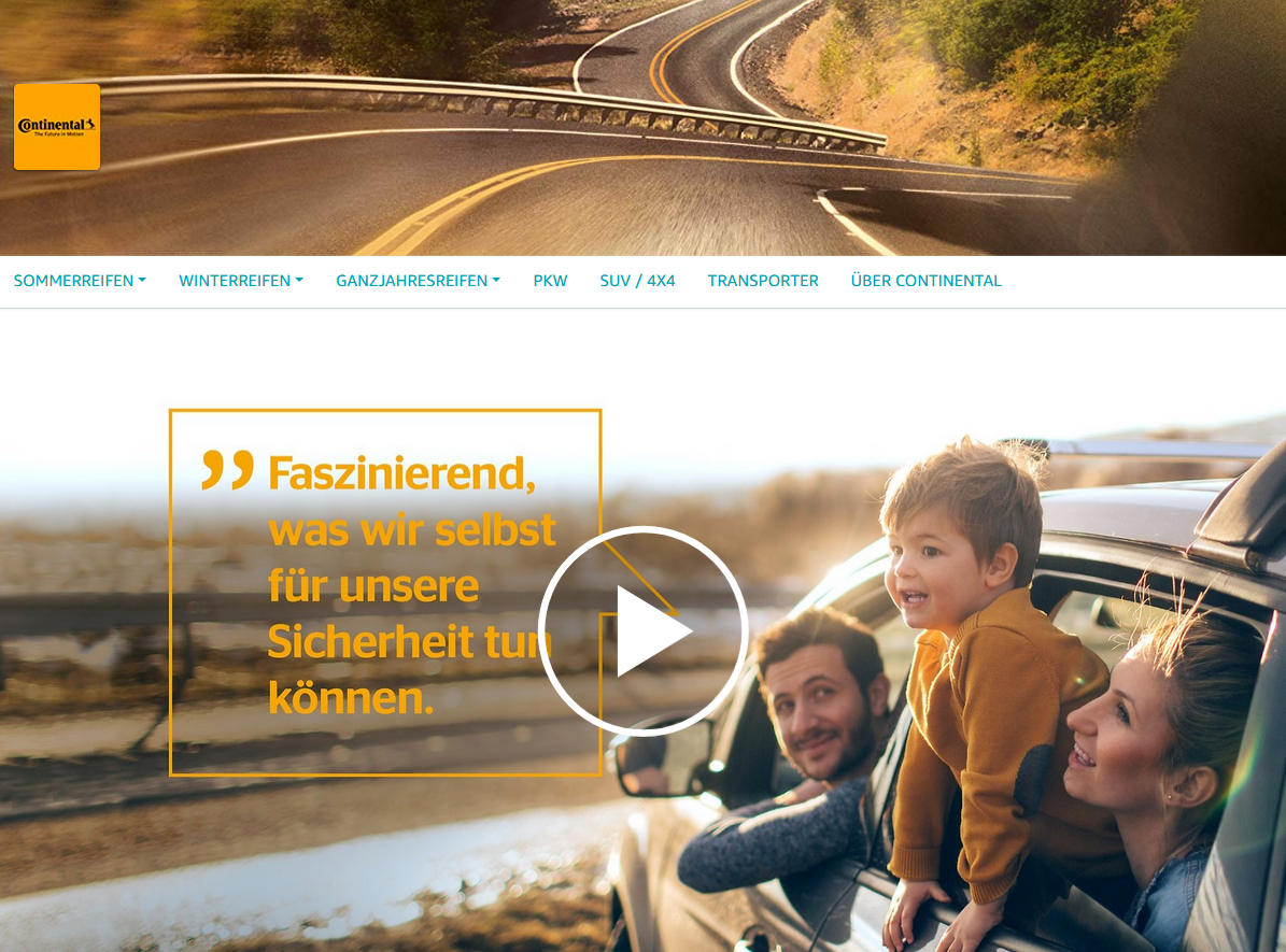 Amazon Store von Continental