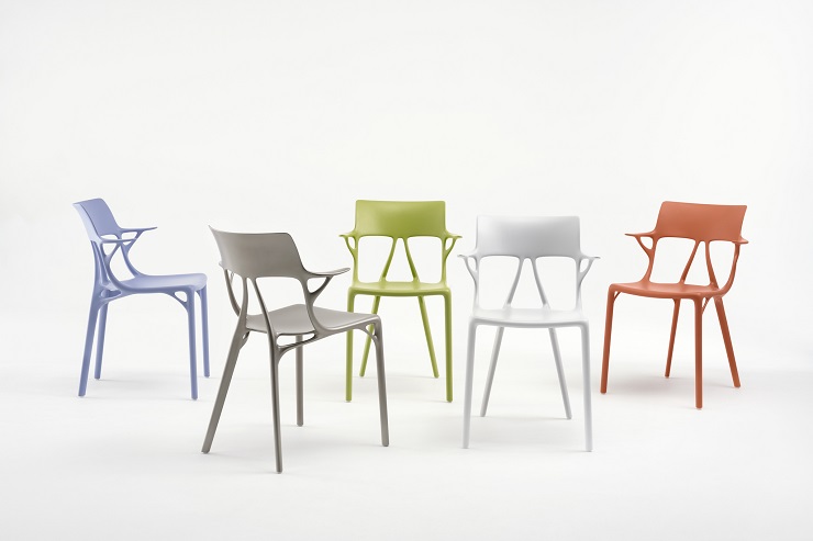 Der A.I. Chair ist das weltweit erste Designstück auf Basis von Künstlicher Intelligenz und Generativem Design