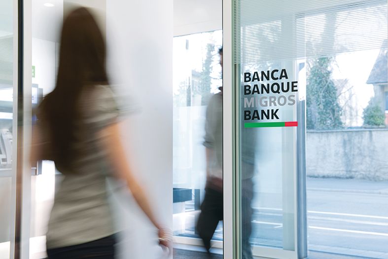 Innenaufnahme Migros Bank