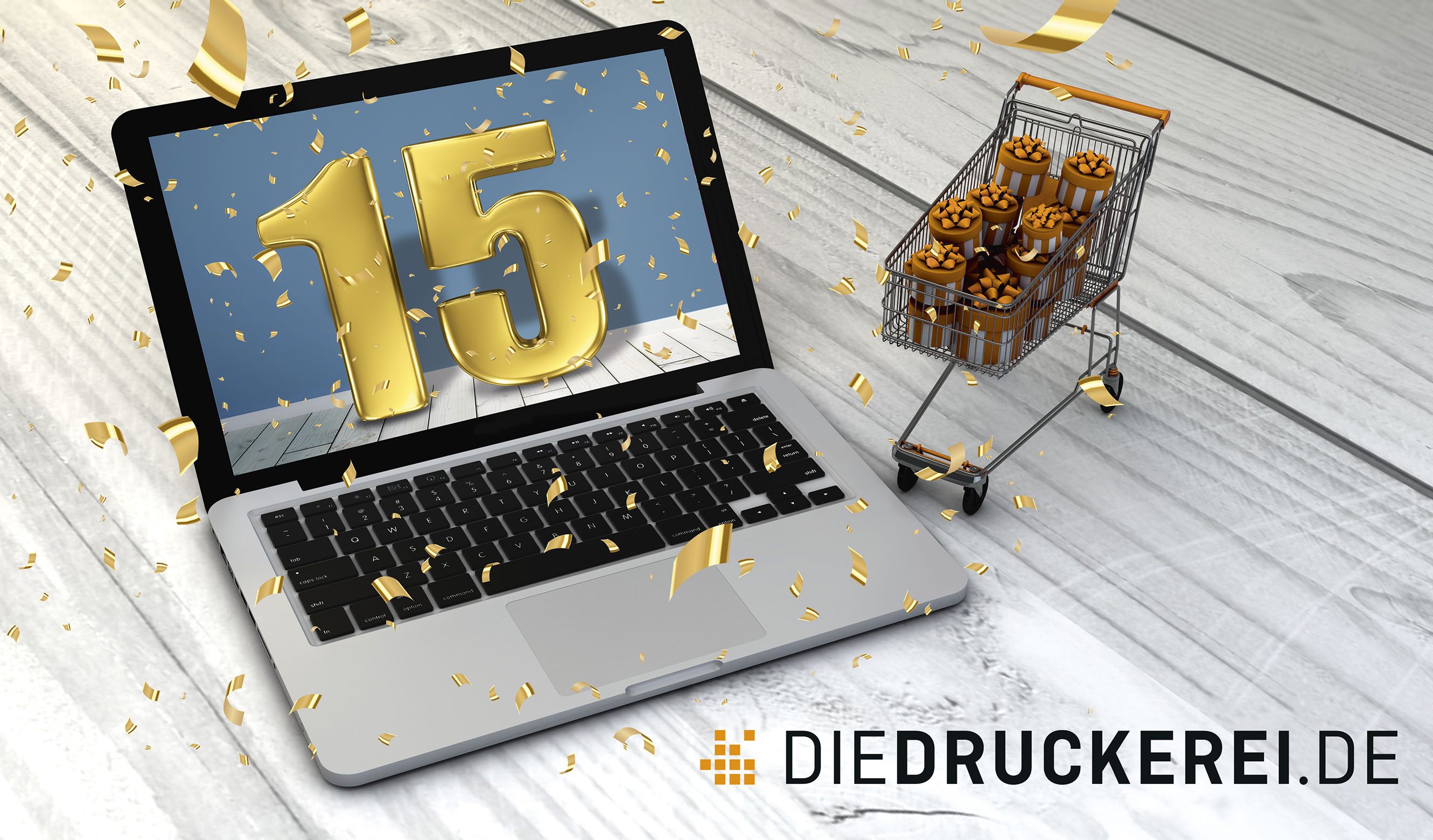 E-Commerce-Gruppe Onlineprinters feiert „15 Jahre diedruckerei.de“