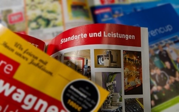 Prospekte, die Sie selbst gestalten können.