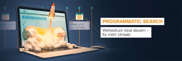 Werbedruck lokal steuern - für mehr Umsatz!