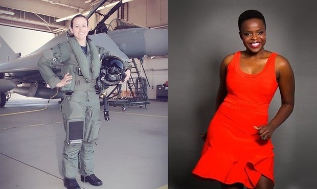 Major Nicola Baumann (li.), Talia Sanhewe.