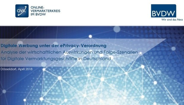 Digitale Werbung unter der ePrivacy - Verordnung