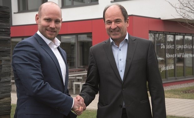 Martin Philipp, Geschäftsführer SC-Networks GmbH & Martin Hubschneider, Vorstandvorsitzender der CAS Software AG