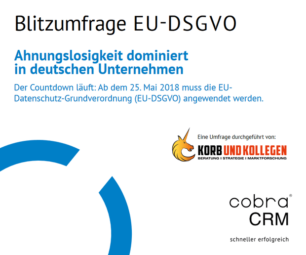 Ahnungslosigkeit dominiert in deutschen Unternehmen