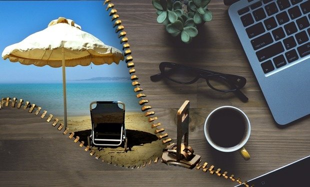Sicher arbeiten im Urlaubs-Office