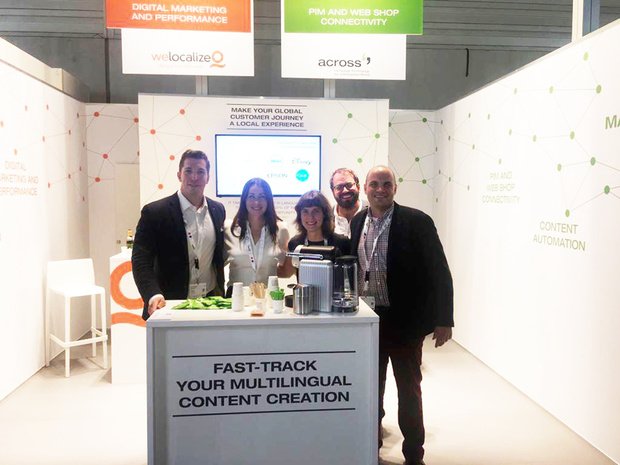 Messestand der Across Systems GmbH auf der DMEXCO