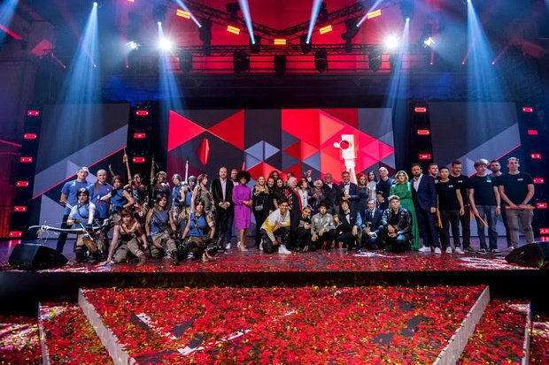 Alle Gewinner des ersten „YouTube Goldene Kamera Digital Awards“.