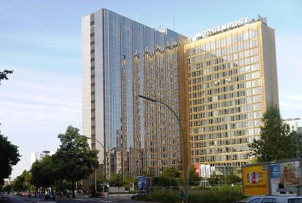 Die Zentrale des Spitzenreiters Axel Springer in Berlin.