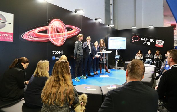 Der Career Hub auf der BOE 2018