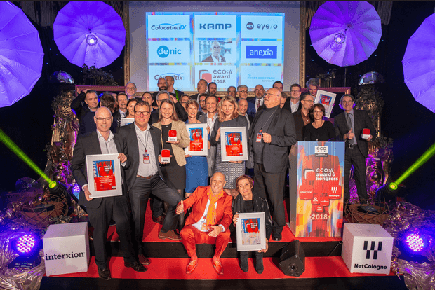 Preisträger in sieben Kategorien mit dem eco://award 2018 ausgezeichnet