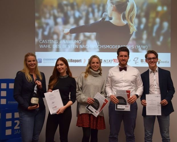 Die NAWUMO Gewinner moderieren auf der Best of Events.