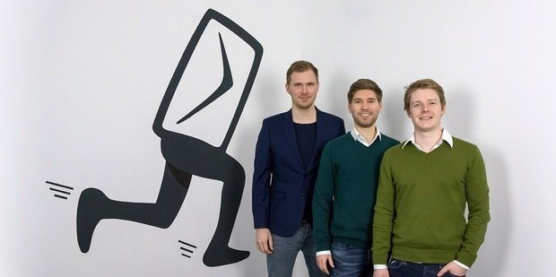 Die Newsletter2Go-Geschäftsführer (v.l.) Steffen Schebesta, Maximilian Modl und Christoph Beuck.