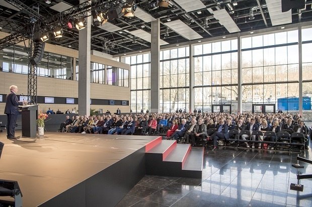 Neues Eingangsfoyer der Messe Dortmund eröffnet