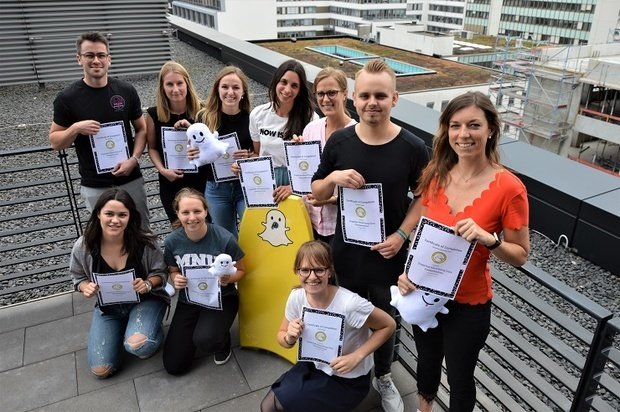Eprofessional Erhalt Advertising Zertifikat Von Snapchat Marketing Borse